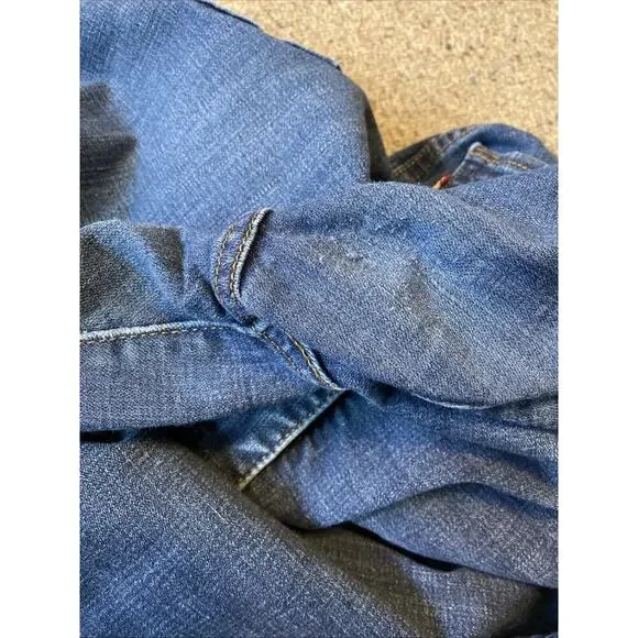 Levi's 414 Jeans Women's Sz 20W Classic Straight Fit Medium Wash Blue 28”Inseam - Picture 11 of 11